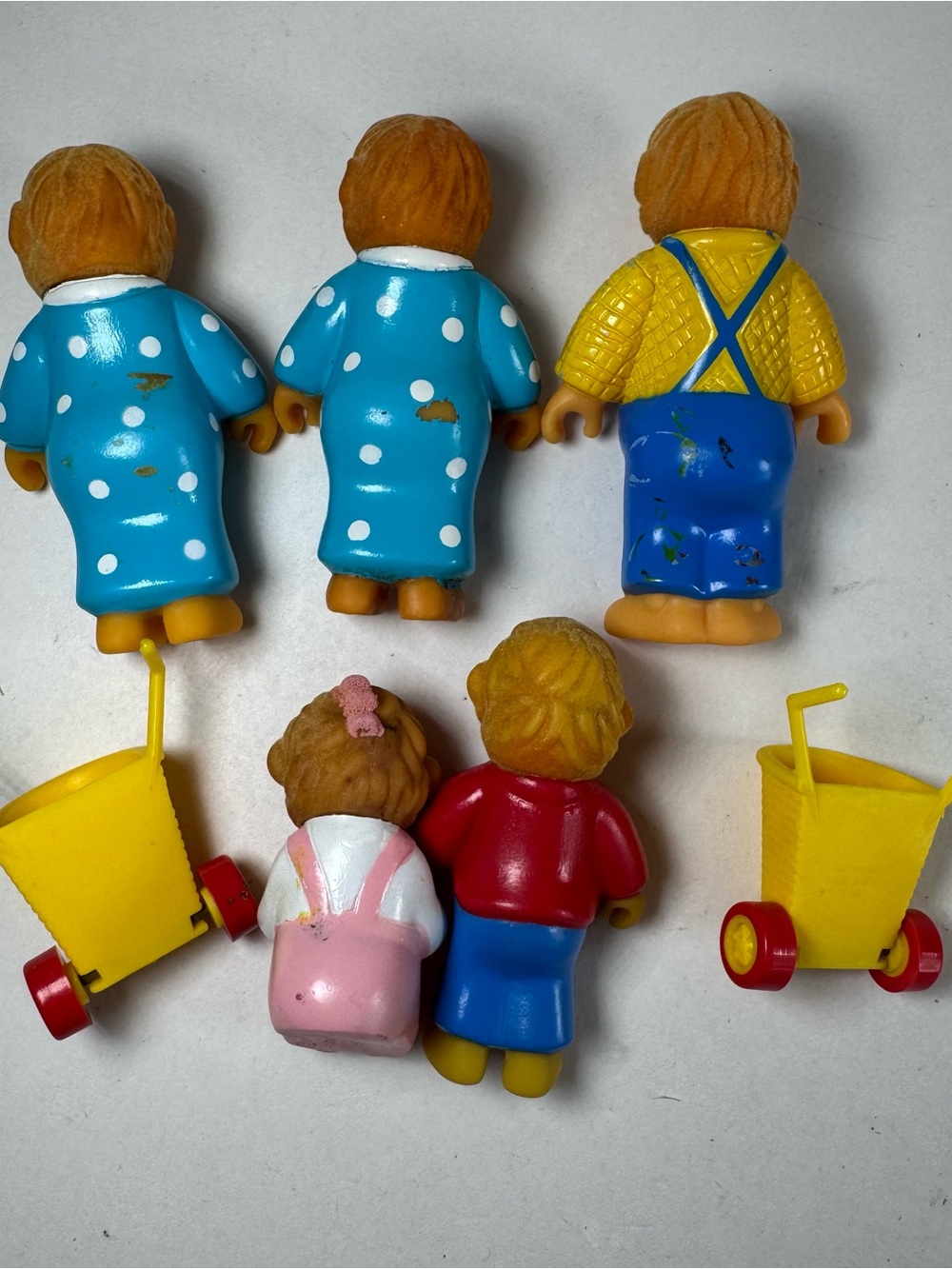 Berenstain Bears Lot McDonalds Happy Meal Toys Vintage 1986 Figures - Picture 4 of 14